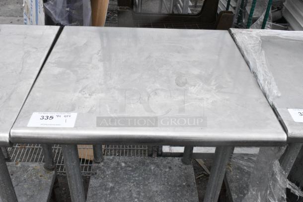 Stainless Steel Table w/ Contents and Under Shelf on Commercial Casters. - Image 6 of 6