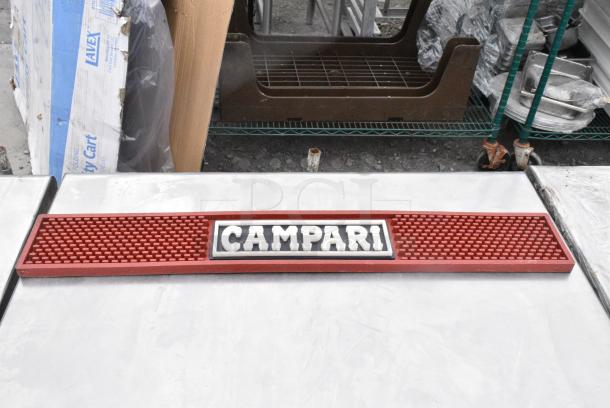 2 Bar Mats; Campari and Absolut Vodka. 2 Times Your Bid! - Image 3 of 4