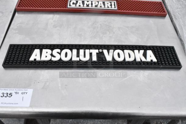 2 Bar Mats; Campari and Absolut Vodka. 2 Times Your Bid! - Image 4 of 4