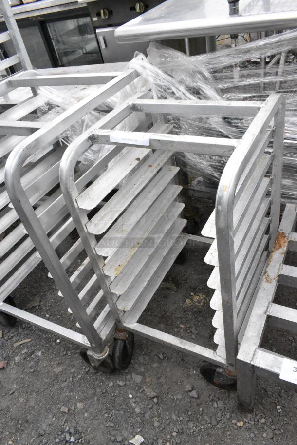 Metal Pan Transport Rack on Commercial Casters. - Image 1 of 5