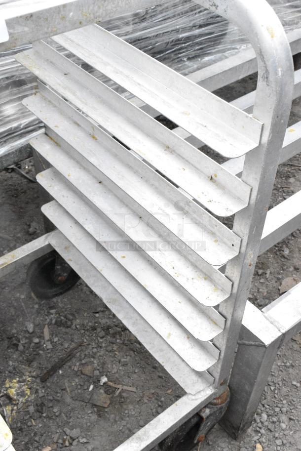 Metal Pan Transport Rack on Commercial Casters. - Image 4 of 5