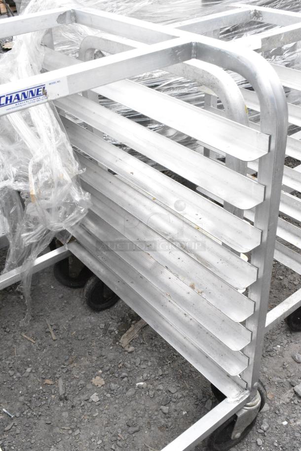 Metal Pan Transport Rack on Commercial Casters. - Image 4 of 6
