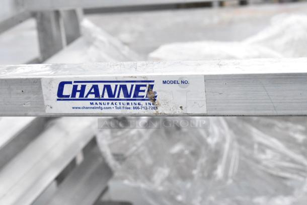 Metal Pan Transport Rack on Commercial Casters. - Image 6 of 6