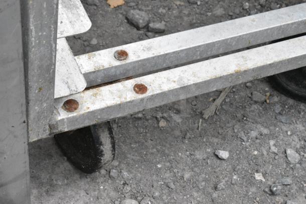 Metal Pan Transport Rack on Commercial Casters. - Image 3 of 5