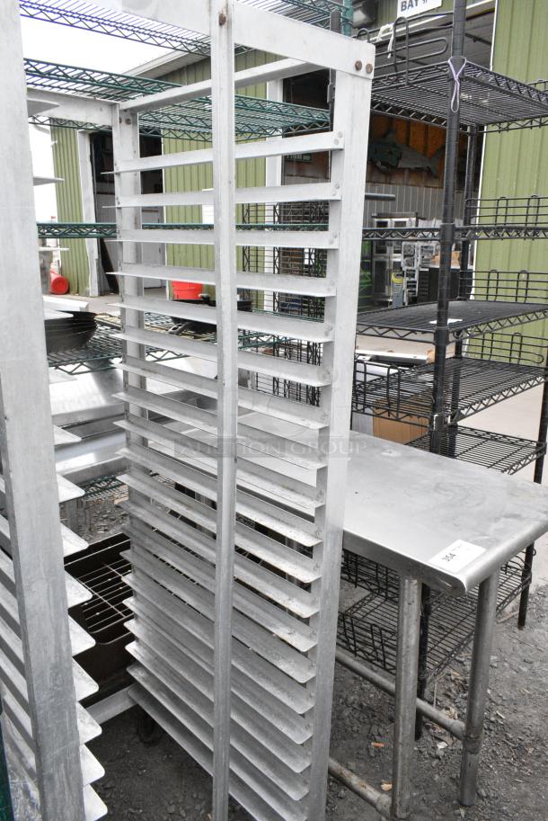 Metal Commercial Pan Transport Rack on Commercial Casters. - Image 4 of 5