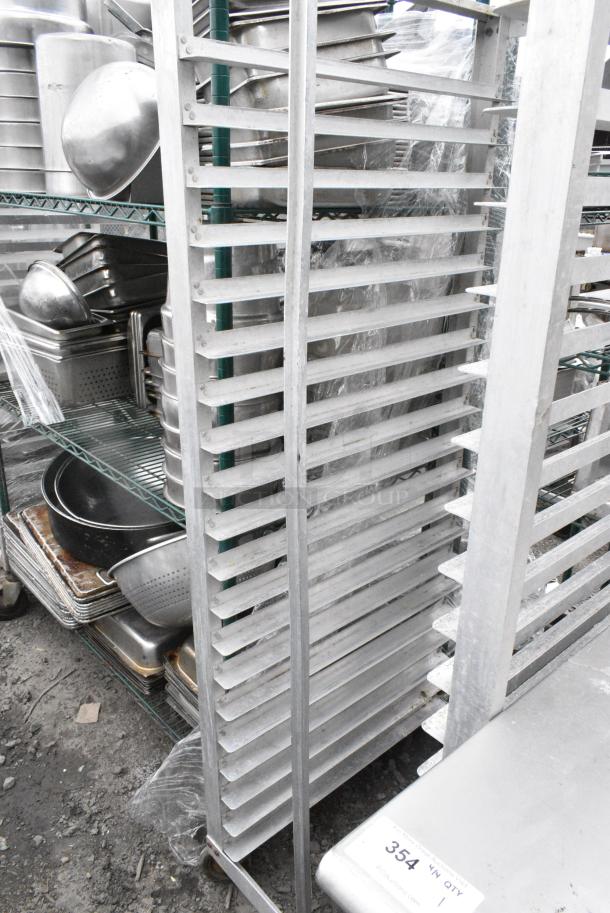 Metal Commercial Pan Transport Rack on Commercial Casters. - Image 5 of 5