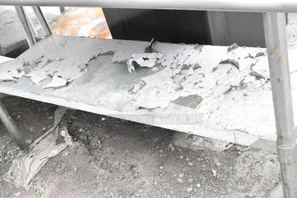 Stainless Steel Table w/ Metal Under Shelf. - Image 3 of 4