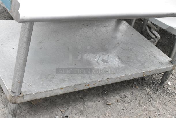 Stainless Steel Equipment Stand w/ Metal Under Shelf. - Image 3 of 4
