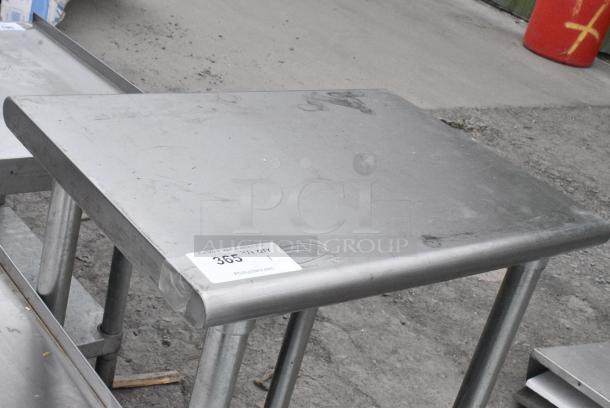 Stainless Steel Table w/ Metal Under Shelf. - Image 3 of 4