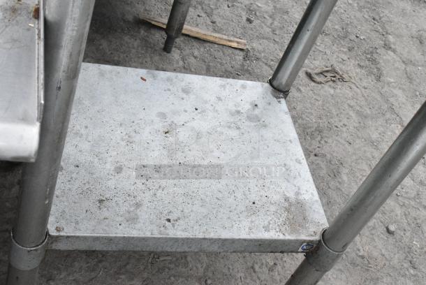 Stainless Steel Table w/ Metal Under Shelf. - Image 4 of 4