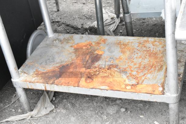Stainless Steel Table w/ Metal Under Shelf. - Image 3 of 4
