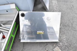 2 BRAND NEW SCRATCH AND DENT! Stainless Steel Wall Mount Shelves. 2 Times Your Bid!
