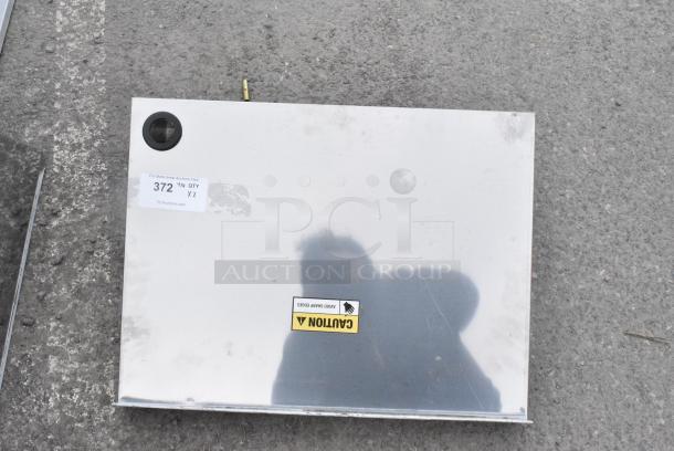 2 BRAND NEW SCRATCH AND DENT! Stainless Steel Wall Mount Shelves. 2 Times Your Bid! - Image 3 of 5