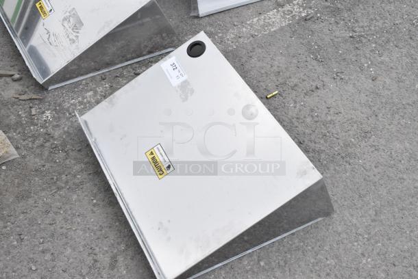 2 BRAND NEW SCRATCH AND DENT! Stainless Steel Wall Mount Shelves. 2 Times Your Bid! - Image 4 of 5
