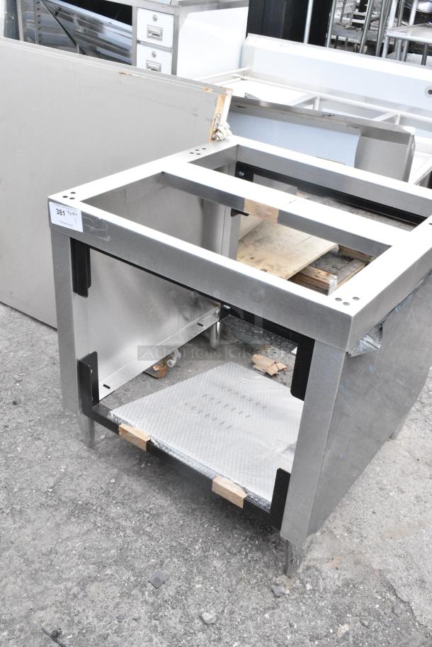 McCann's 16-1579 Stainless Steel Cabinet Stand. - Image 1 of 5