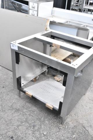 McCann's 16-1579 Stainless Steel Cabinet Stand.