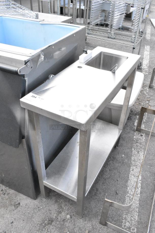 Stainless Steel Counter w./Basin. - Image 2 of 7