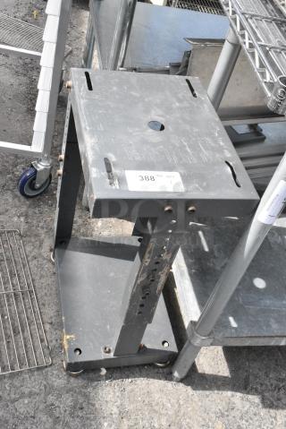 Metal Cart on Commercial Casters.