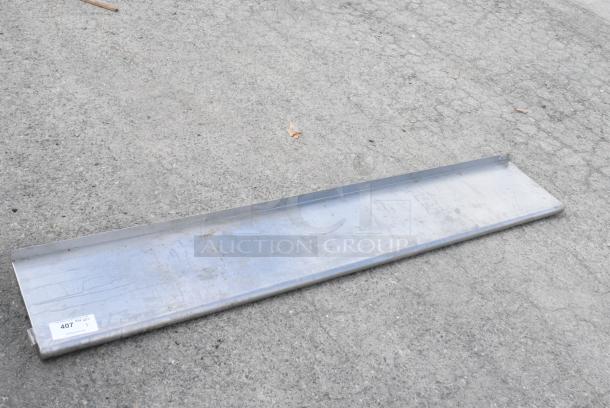 Stainless Steel Shelf. - Image 3 of 4