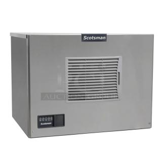 BRAND NEW SCRATCH AND DENT! 2024 Scotsman MC0330MA-1A Stainless Steel Commercial Prodigy Elite Series 30" Air Cooled Medium Cube Ice Machine - 400 lb. 115 Volts, 1 Phase.