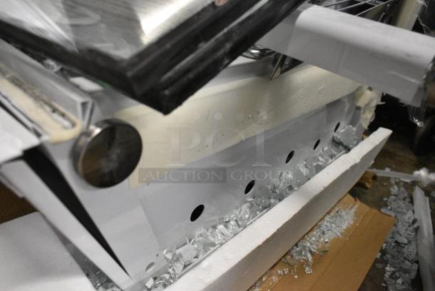 BRAND NEW SCRATCH AND DENT! Avantco Metal Commercial Countertop Display Case Merchandiser. Tested and Does Not Power On - Image 7 of 10