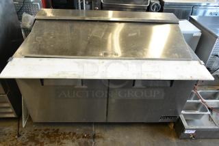 L&J NY JSP-61M Stainless Steel Commercial Prep Table. 115 Volts, 1 Phase. Tested and Working!
