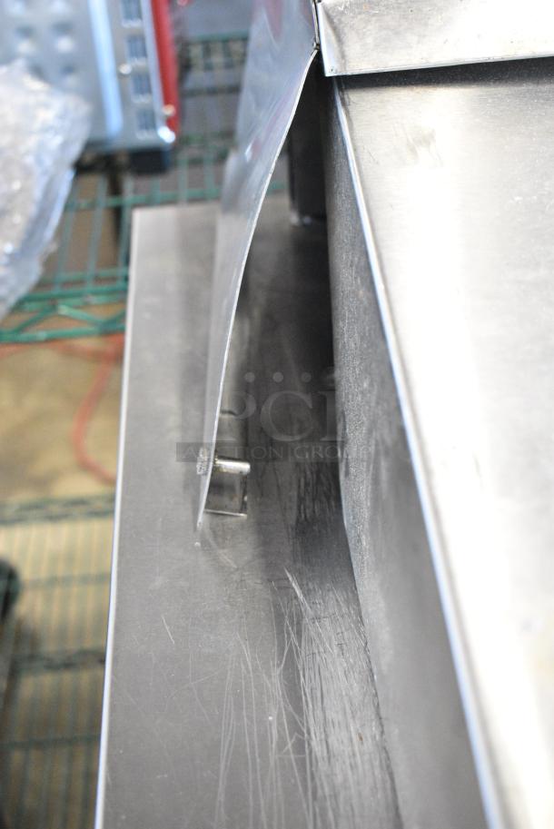 L&J NY JSP-61M Stainless Steel Commercial Prep Table. 115 Volts, 1 Phase. Tested and Working! - Image 10 of 11