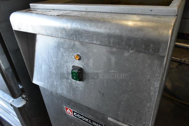 2023 Cookline CF-40E-208-3 Stainless Steel Commercial Floor Style Electric Powered Deep Fat Fryer. 208 Volts, 3 Phase. - Image 4 of 9