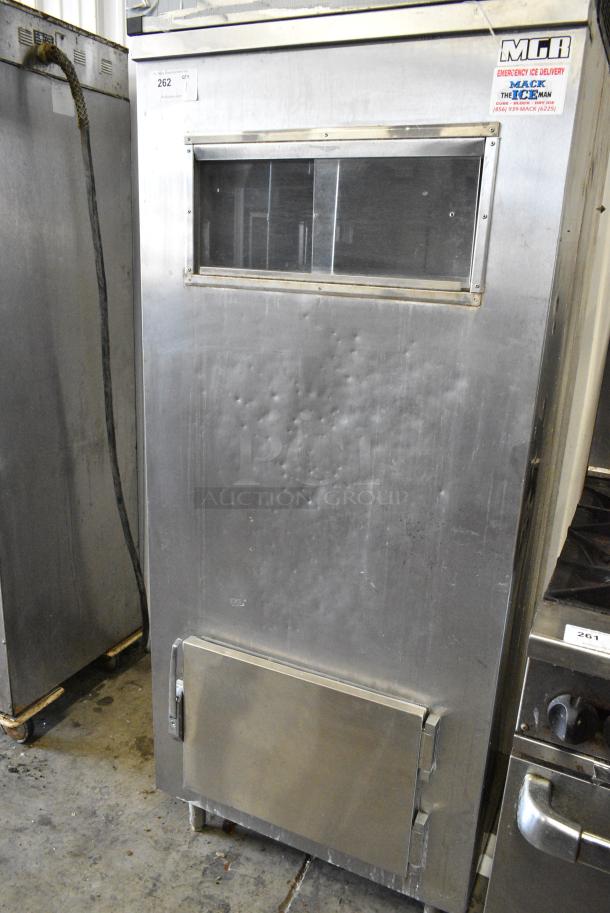 Ice O Matic ICE1006HA4 Stainless Steel Commercial Ice Head on MGR Stainless Steel Ice Bin.  208/230 Volts, 1 Phase. - Image 4 of 5