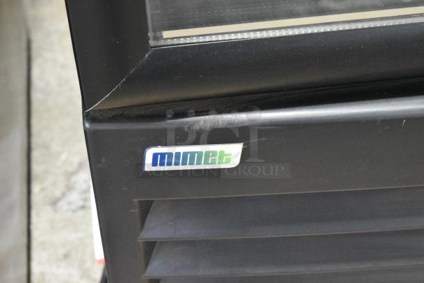 BRAND NEW SCRATCH AND DENT! 2025 Mimet VV-16BTFN Metal Commercial Single Door Reach In Freezer Merchandiser w/ Poly Coated Racks. 115 Volts, 1 Phase. Tested and Working! - Image 2 of 5