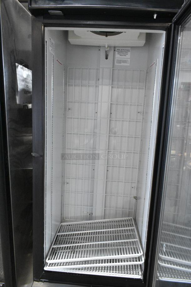 BRAND NEW SCRATCH AND DENT! 2025 Mimet VV-16BTFN Metal Commercial Single Door Reach In Freezer Merchandiser w/ Poly Coated Racks. 115 Volts, 1 Phase. Tested and Working! - Image 4 of 5