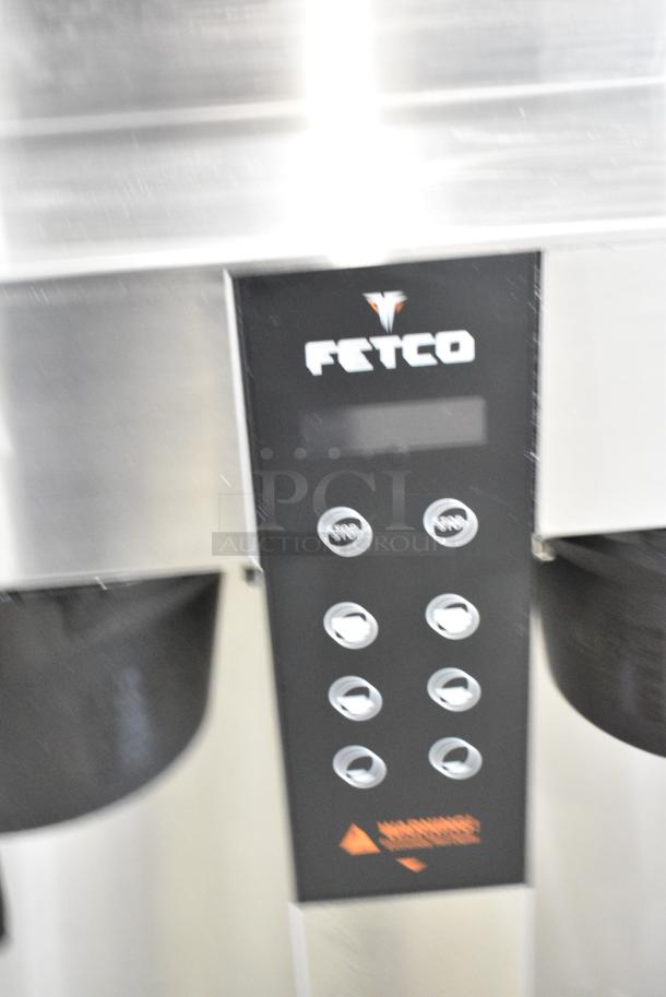 BRAND NEW SCRATCH AND DENT! 2025 Fetco CBS-1252 Plus Series Twin Automatic Digital Coffee Brewer With Plastic Brew Basket w/ Hot Water Dispenser and 2 Poly Brew Baskets. 208/240 Volts, 1 Phase. - Image 3 of 8