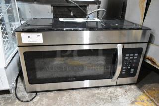 BRAND NEW SCRATCH AND DENT! KoolMore KM-MOT-1SS 1.6 cu. ft. Over the Range Stainless Steel Microwave. 120 Volts, 1 Phase.