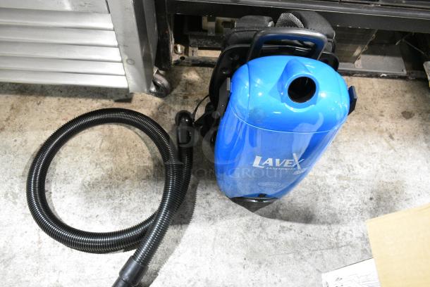 BRAND NEW SCRATCH AND DENT! Lavex 457LAVBP8QT 8 Qt. Backpack Vacuum with HEPA Filtration and 8-Piece Tool Kit. 120 Volts, 1 Phase. - Image 2 of 9