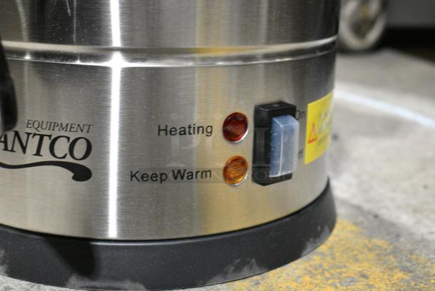 BRAND NEW SCRATCH AND DENT! Avantco CU30CETL 30 Cup (150 oz.) Double Wall Stainless Steel Coffee Urn / Coffee Percolator. 120 Volts, 1 Phase. - Image 4 of 9