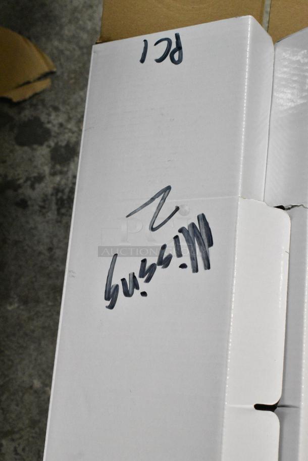 BRAND NEW SCRATCH AND DENT! Box of 4 Della Luce Astro 553ANGWN24 24 oz Red Wine Glasses - Image 4 of 8