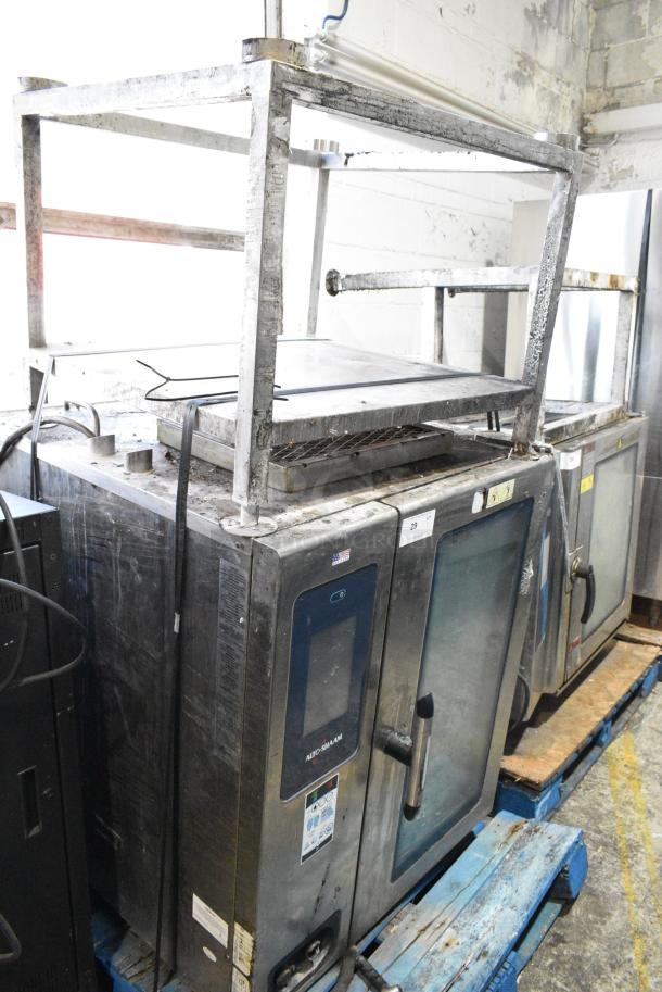 2016 Alto Shaam CTP10-10E Stainless Steel Commercial Electric Powered Combi Convection Oven w/ Stand. 208-240 Volts, 3 Phase. - Image 1 of 9