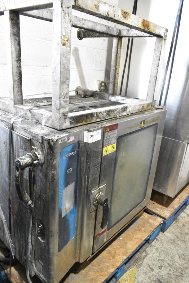 Alto Shaam 10.10 ESI Stainless Steel Commercial Electric Powered Combi Convection Oven w/ Equipment Stand. 208-240 Volts, 3 Phase. - Image 2 of 6