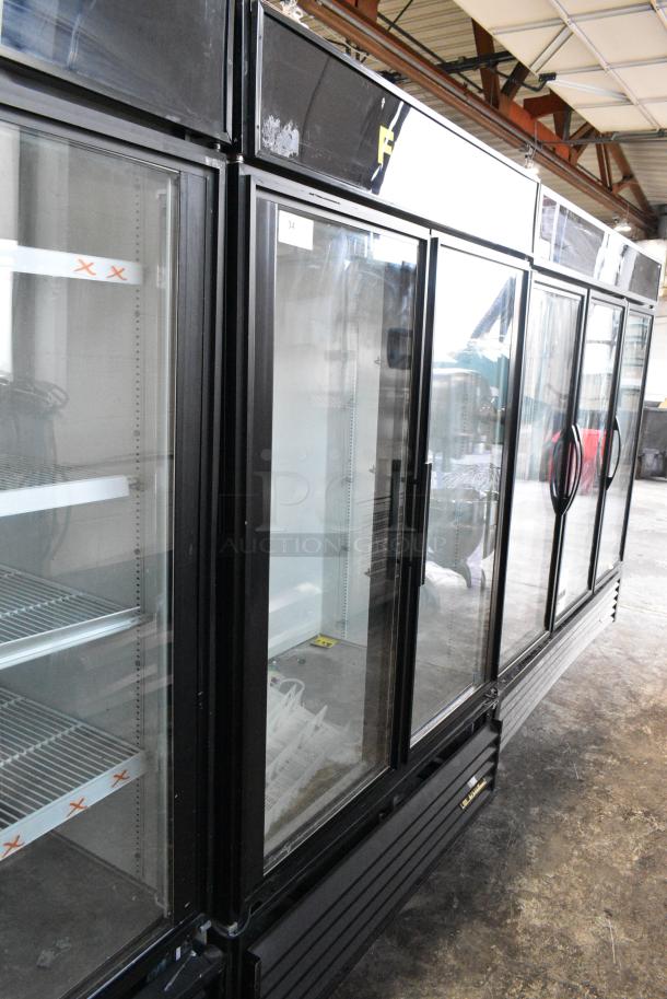 True GDM-49 Metal Commercial 2 Door Reach In Cooler Merchandiser. 115 Volts, 1 Phase. Tested and Working! - Image 2 of 6
