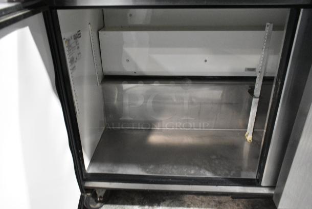 True TSSU-60-24M-B-ST Stainless Steel Commercial Sandwich Salad Prep Table Mega Top Bain Marie on Commercial Casters. 115 Volts, 1 Phase. Tested and Working! - Image 7 of 10
