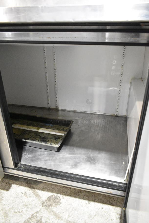 True TPP-67 Stainless Steel Commercial Pizza Prep Table on Commercial Casters. 115 Volts, 1 Phase. Tested and Powers On But Does Not Get Cold - Image 8 of 10