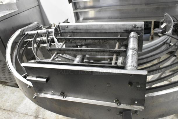 Superior TC180-15 Metal Commercial Curved Conveyor Belt. 230 Volts, 1 Phase. - Image 3 of 8