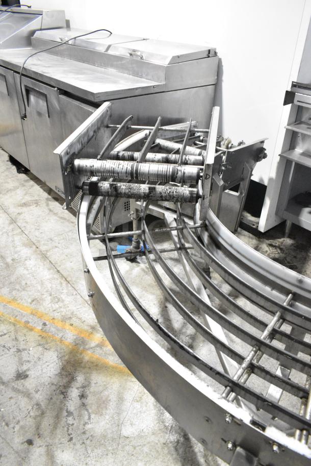 Superior TC180-15 Metal Commercial Curved Conveyor Belt. 230 Volts, 1 Phase. - Image 4 of 8