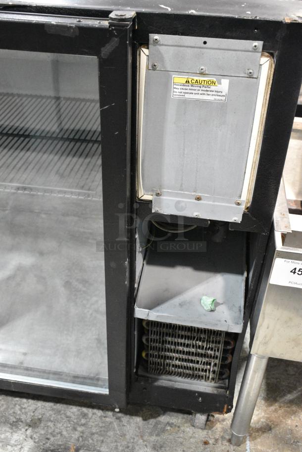 Beverage Air BB72G Metal Commercial 3 Door Back Bar Cooler Merchandiser on Commercial Casters. 115 Volts, 1 Phase. Tested and Working! - Image 4 of 13