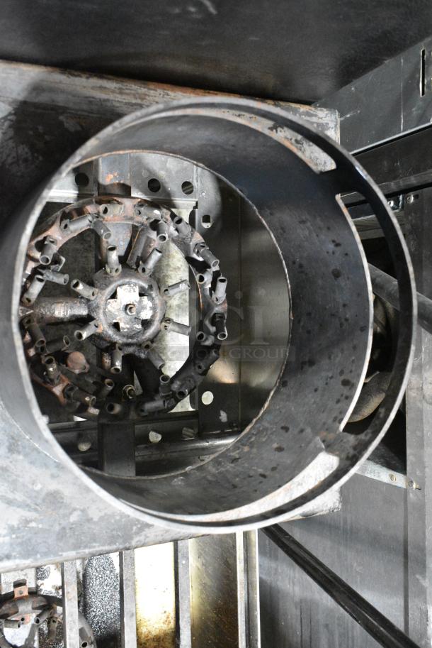 Town SR-24-M-SS-N Stainless Steel Commercial Natural Gas Powered Single Burner Wok Range. - Image 2 of 6