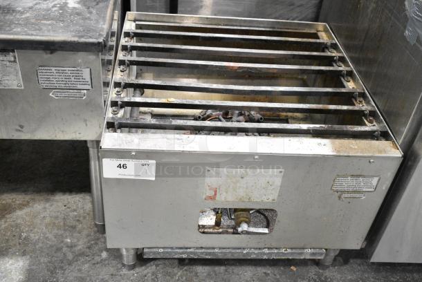 Town SR-24-G-SS-N8 Stainless Steel Commercial Natural Gas Powered Single Burner Stock Pot Range. - Image 1 of 6
