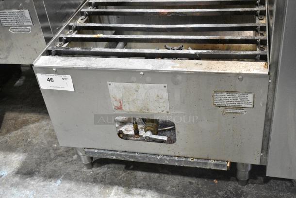 Town SR-24-G-SS-N8 Stainless Steel Commercial Natural Gas Powered Single Burner Stock Pot Range. - Image 2 of 6