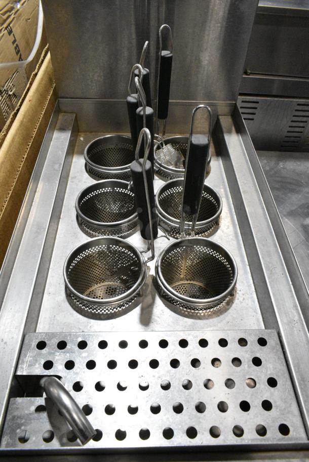 Pantin PC11 Stainless Steel Commercial Floor Style Natural Gas Powered Pasta Cooker. 70,000 BTU. - Image 4 of 6