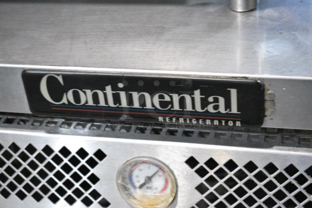 Continental Stainless Steel Commercial 2 Drawer Chef Base on Commercial Casters. 115 Volts, 1 Phase. Tested and Working! - Image 3 of 11