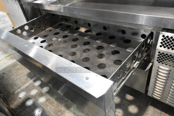 Continental Stainless Steel Commercial 2 Drawer Chef Base on Commercial Casters. 115 Volts, 1 Phase. Tested and Working! - Image 5 of 11